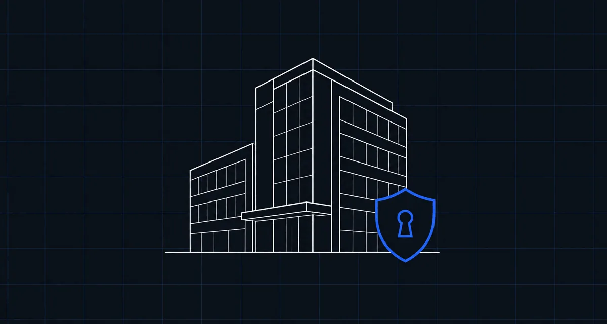 Illustration representing confidentiality and access requirements in law firm office cleaning